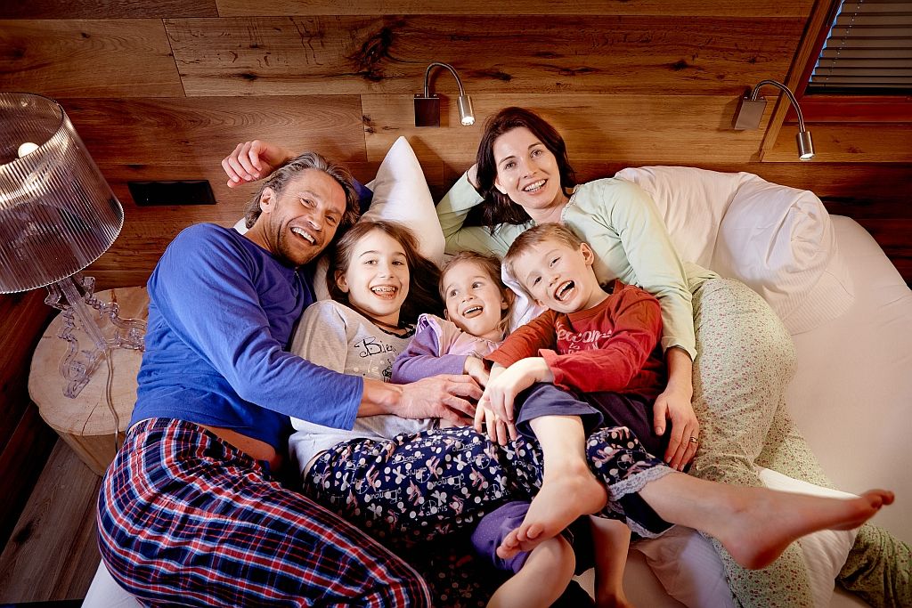 Hier sind Große und Kleine glücklich